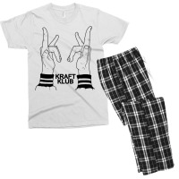 Kraftklub   Mit K Men's T-shirt Pajama Set | Artistshot