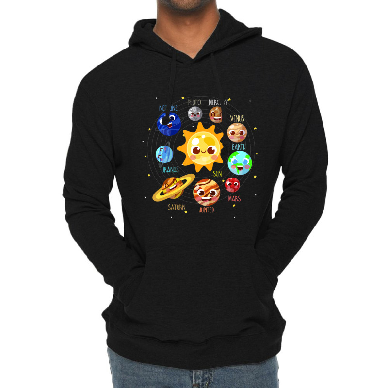 Trending Solar System Planet Space Pluto Kids Future Astronaut 2022 Lightweight Hoodie by femalesbaubles | Artistshot