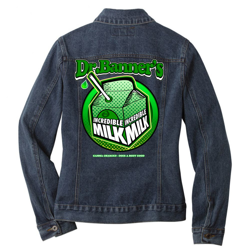 The Incredible Milk Ladies Denim Jacket by tawaredonassu | Artistshot