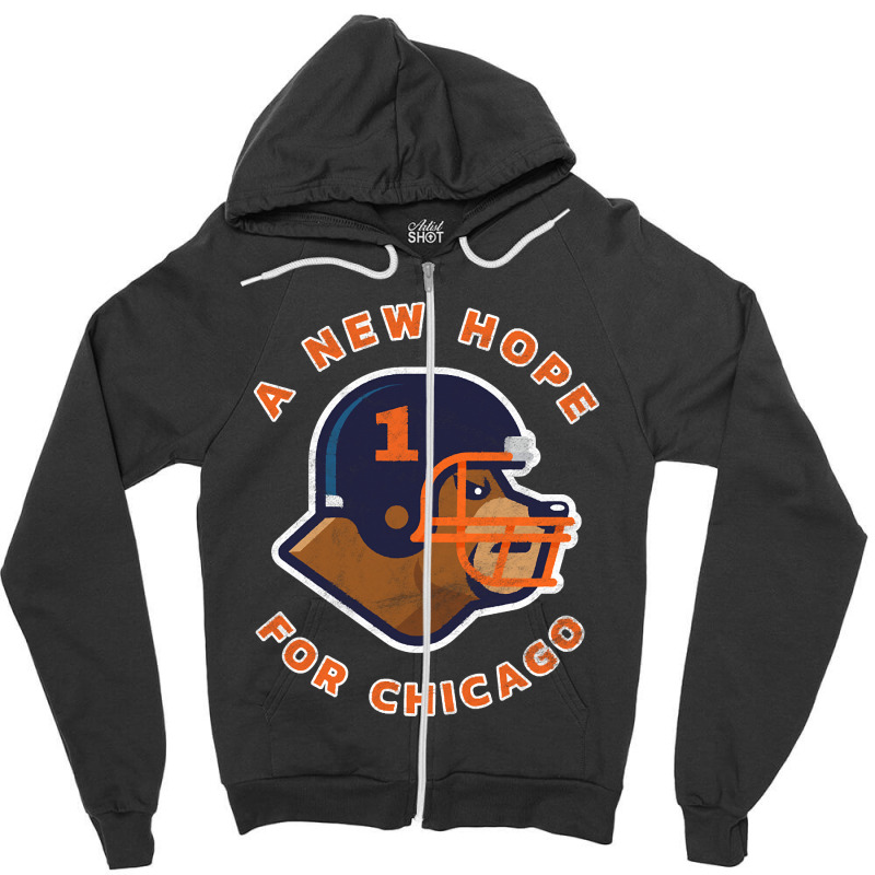 Bear Down! We Have New Hope In Chicago Zipper Hoodie | Artistshot