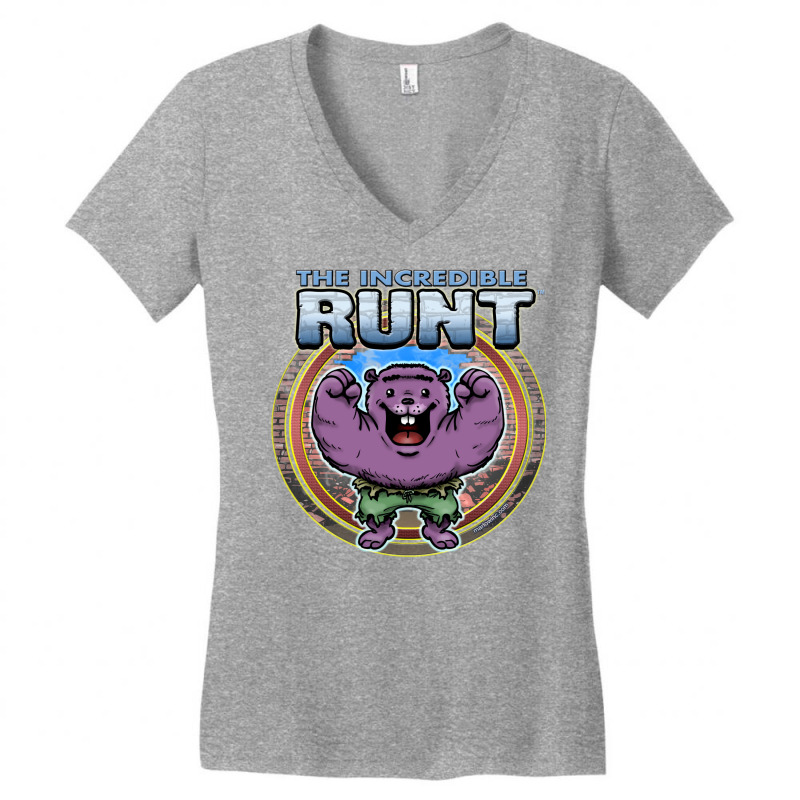 The Incredible Runt Women's V-Neck T-Shirt by tawaredonassu | Artistshot