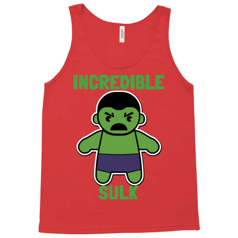 The Incredible Sulk Tank Top by tawaredonassu | Artistshot