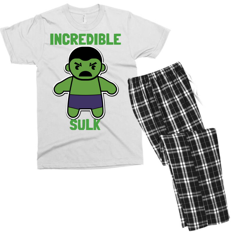 The Incredible Sulk Men's T-shirt Pajama Set by tawaredonassu | Artistshot