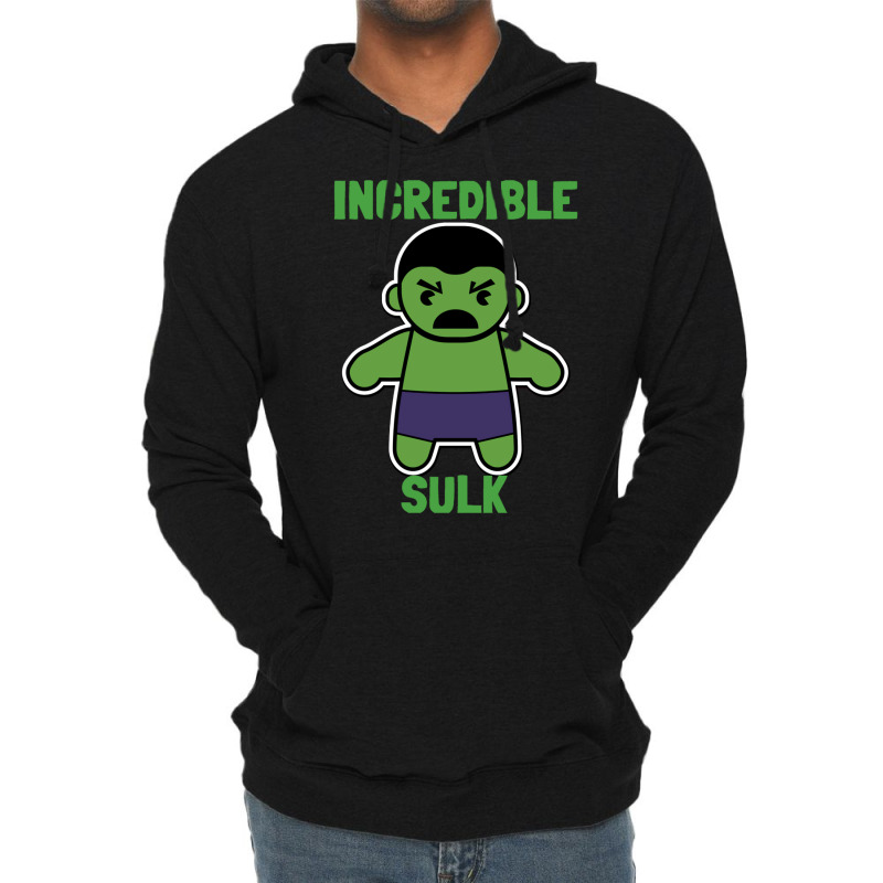 The Incredible Sulk Lightweight Hoodie by tawaredonassu | Artistshot