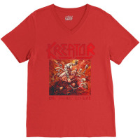 Kreator Pleasure To Kill V-neck Tee | Artistshot