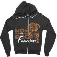 Mom And Dog Forever Poodle Zipper Hoodie | Artistshot