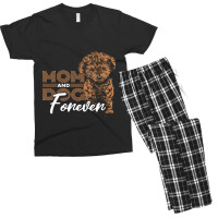 Mom And Dog Forever Poodle Men's T-shirt Pajama Set | Artistshot