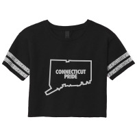 Connecticut Pride Scorecard Crop Tee | Artistshot