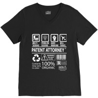 Patent Attorney T Shirt - Multitasking Certified Job Gift Item Tee V-neck Tee | Artistshot