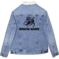 Capricorn Records Southern Rock Super Cool Unisex Sherpa-lined Denim Jacket | Artistshot