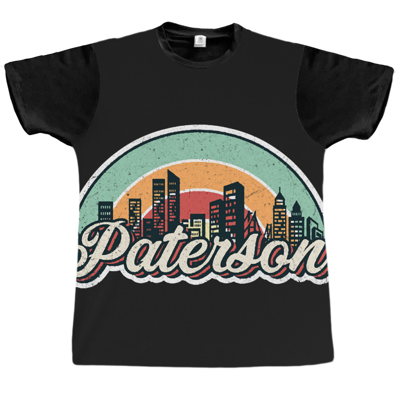 Paterson City Retro Graphic T-shirt | Artistshot