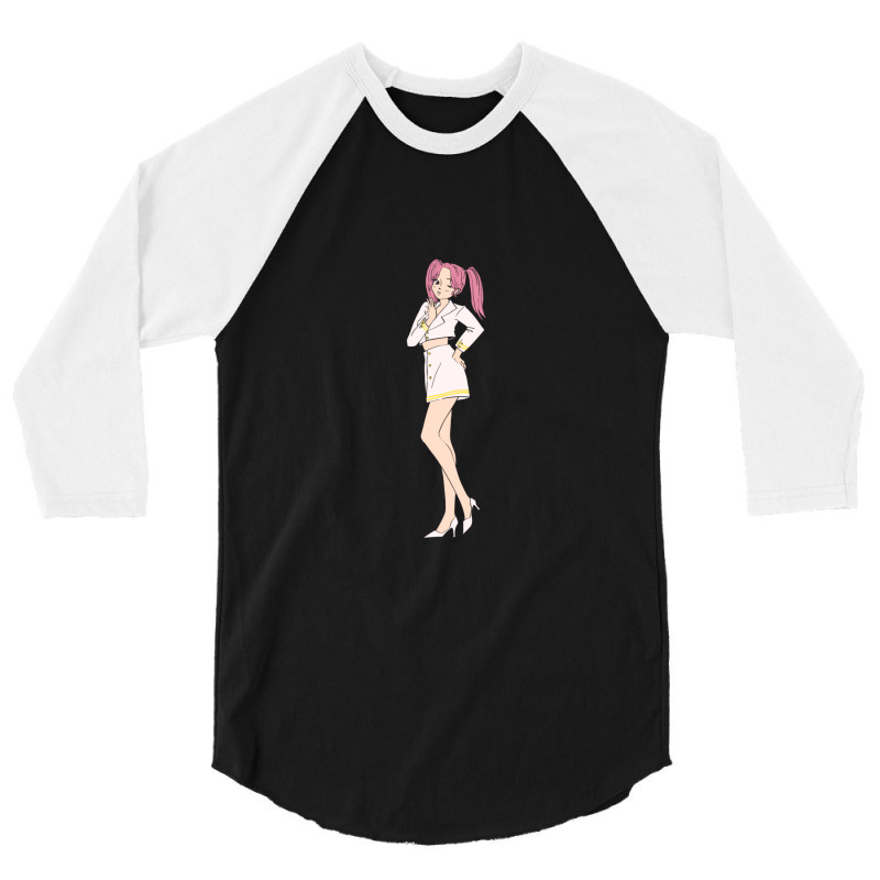 Anime Nod Loves Girl 3/4 Sleeve Shirt | Artistshot