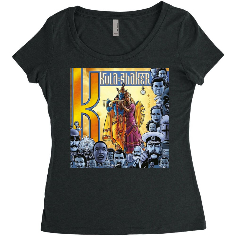 Kula Shaker Women's Triblend Scoop T-shirt by mauschruonan2 | Artistshot