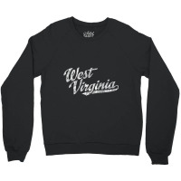 Limited Edition West Virginia Wv Vintage Sports Script Retro Crewneck Sweatshirt | Artistshot