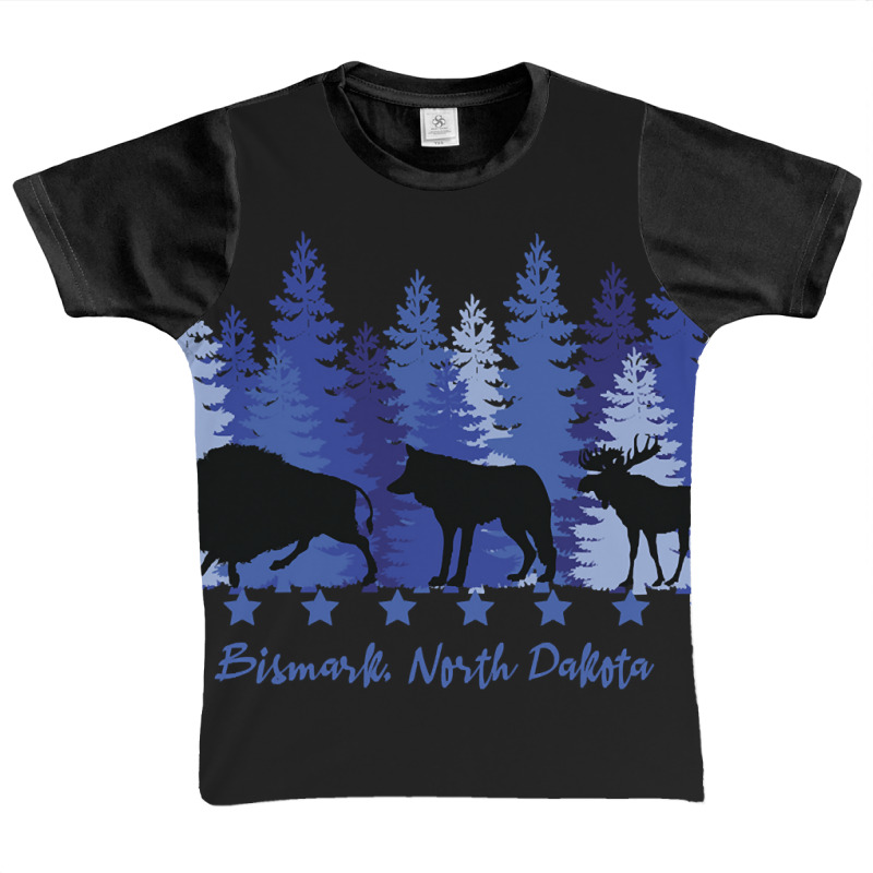 Bismark North Dakota-jnmer Graphic Youth T-shirt by fashionghetto297 | Artistshot