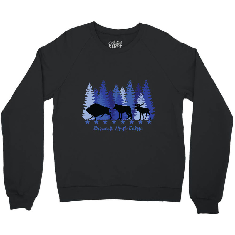 Bismark North Dakota-jnmer Crewneck Sweatshirt | Artistshot