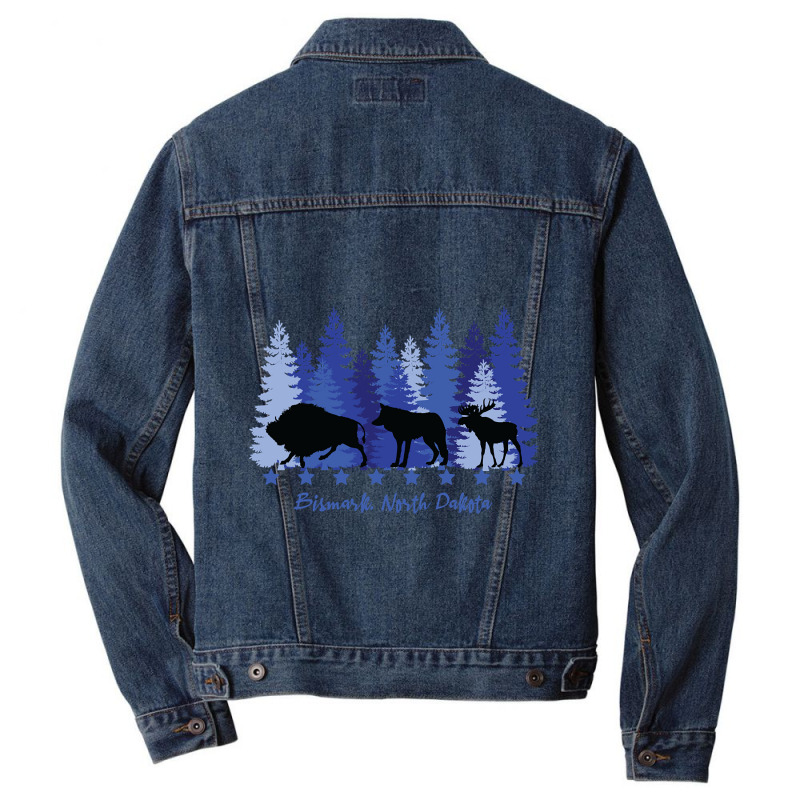 Bismark North Dakota-jnmer Men Denim Jacket | Artistshot