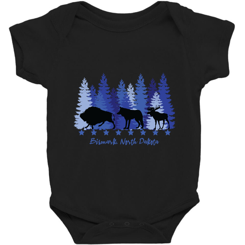 Bismark North Dakota-jnmer Baby Bodysuit by fashionghetto297 | Artistshot