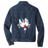 Anime Teen Girls Men Anime 4 Men Denim Jacket | Artistshot