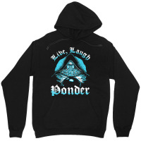 Pondering My Orb   Live, Laugh Ponder T Shirt Unisex Hoodie | Artistshot