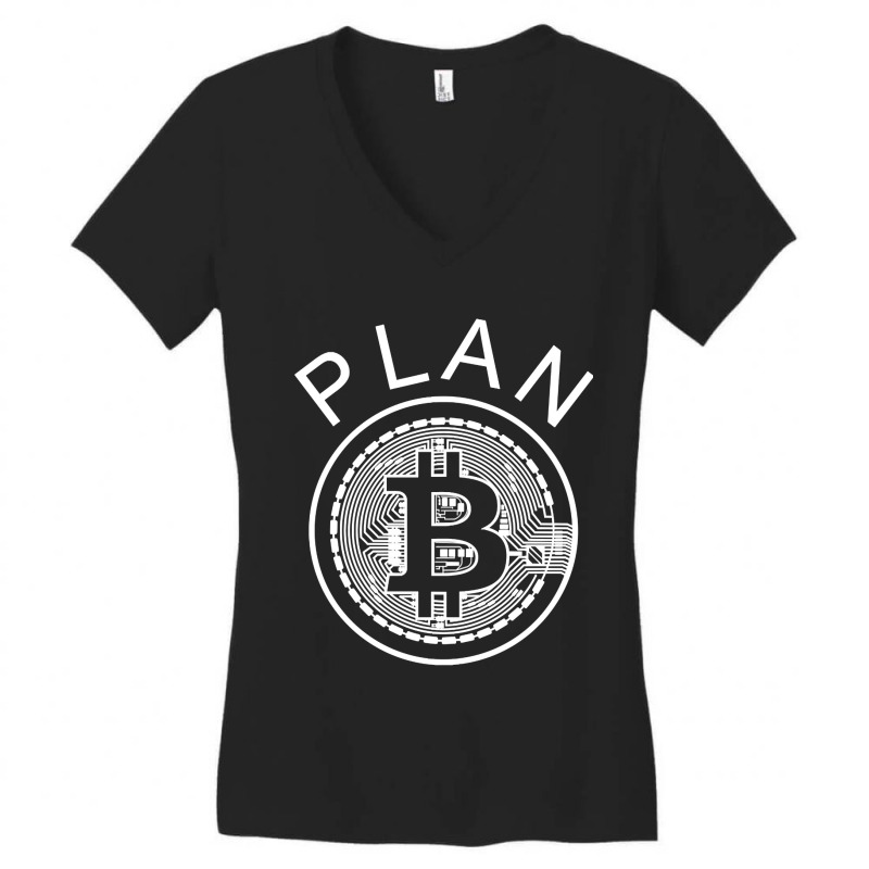 Bitcoin Btc Crypto Gifts Women's V-Neck T-Shirt by genuinelyseriously4 | Artistshot