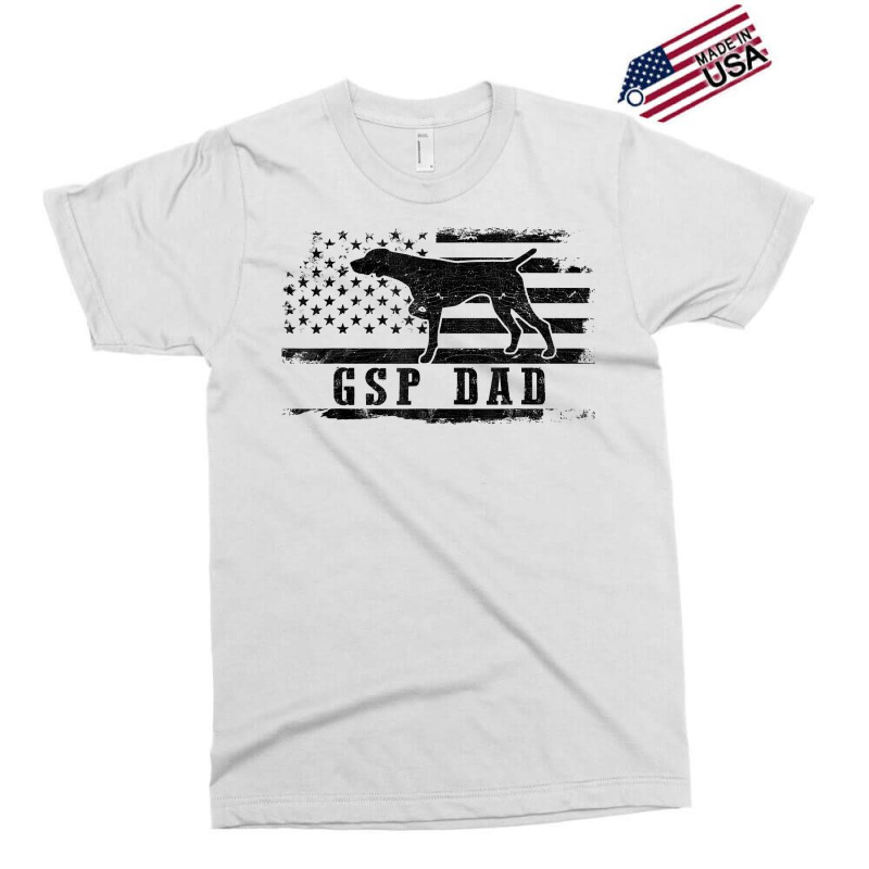 Mens Gsp Dad Usa American Flag German Shorthaired Pointer Dog T Shirt Exclusive T-shirt by ardylanda | Artistshot