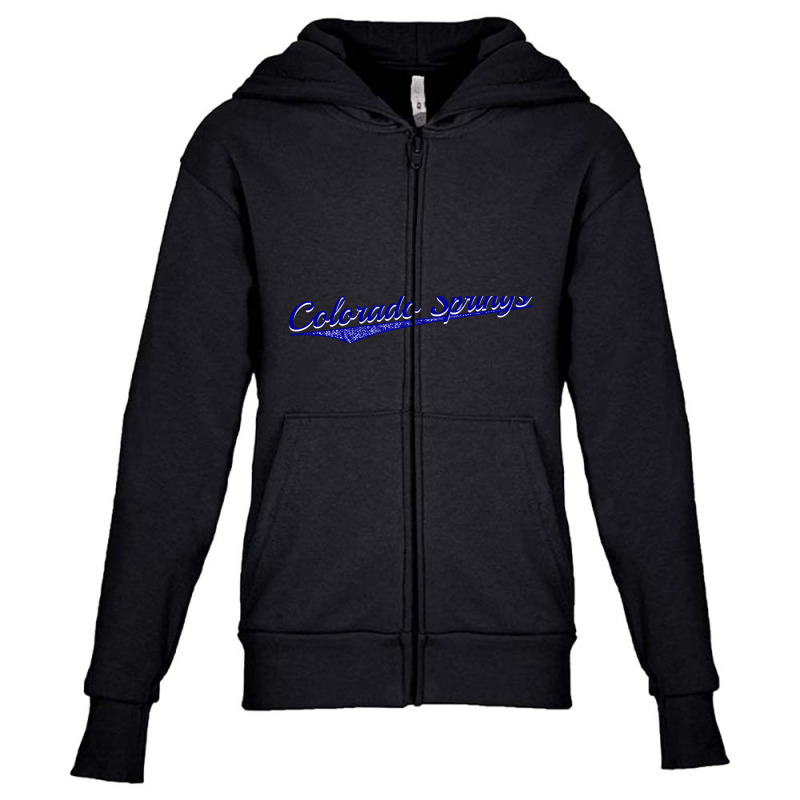 Colorado Springs Colorado Youth Zipper Hoodie by venbytumny | Artistshot