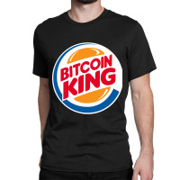 Bitcoin King Classic T-shirt | Artistshot