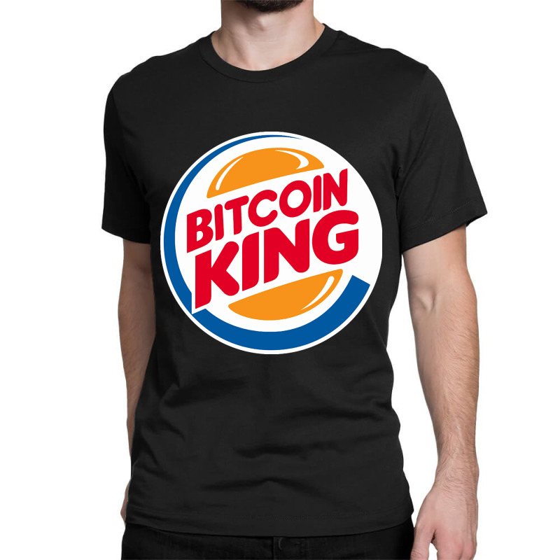 Bitcoin King Classic T-shirt | Artistshot