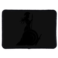 Minerva Greek Goddess Goddess Of Wisdom Greek Mythology Rectangle Patch | Artistshot