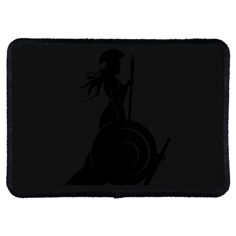 Minerva Greek Goddess Goddess Of Wisdom Greek Mythology Rectangle Patch | Artistshot