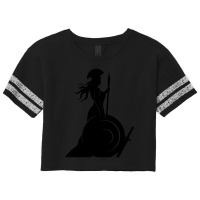 Minerva Greek Goddess Goddess Of Wisdom Greek Mythology Scorecard Crop Tee | Artistshot