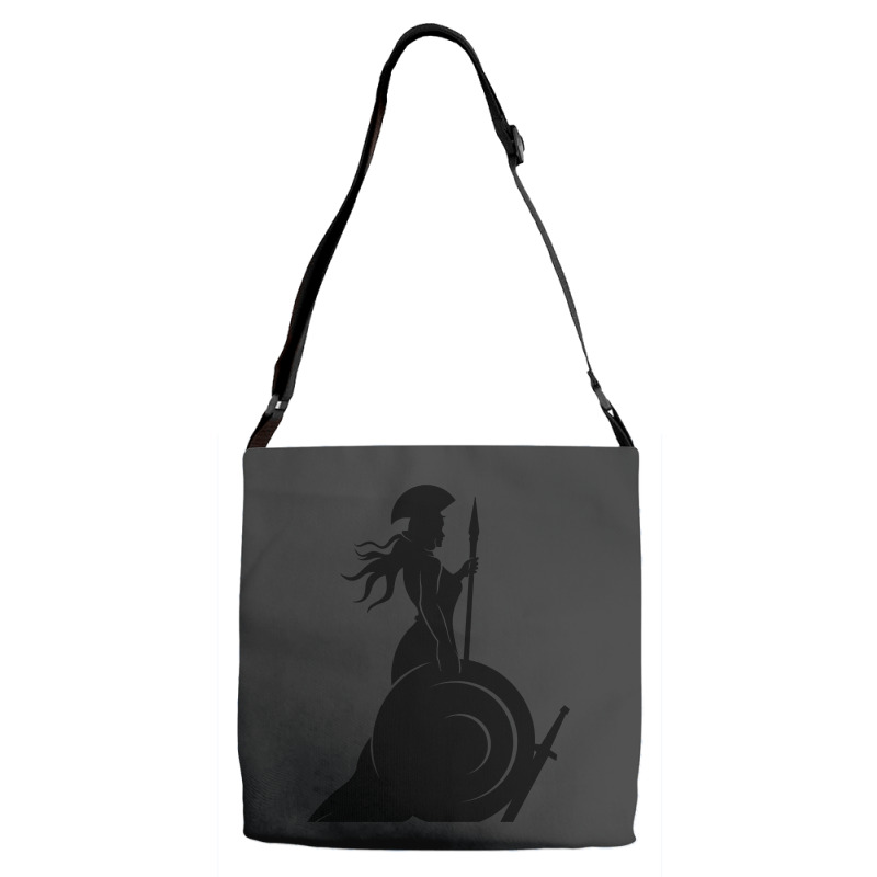 Minerva Greek Goddess Goddess Of Wisdom Greek Mythology Adjustable Strap Totes | Artistshot