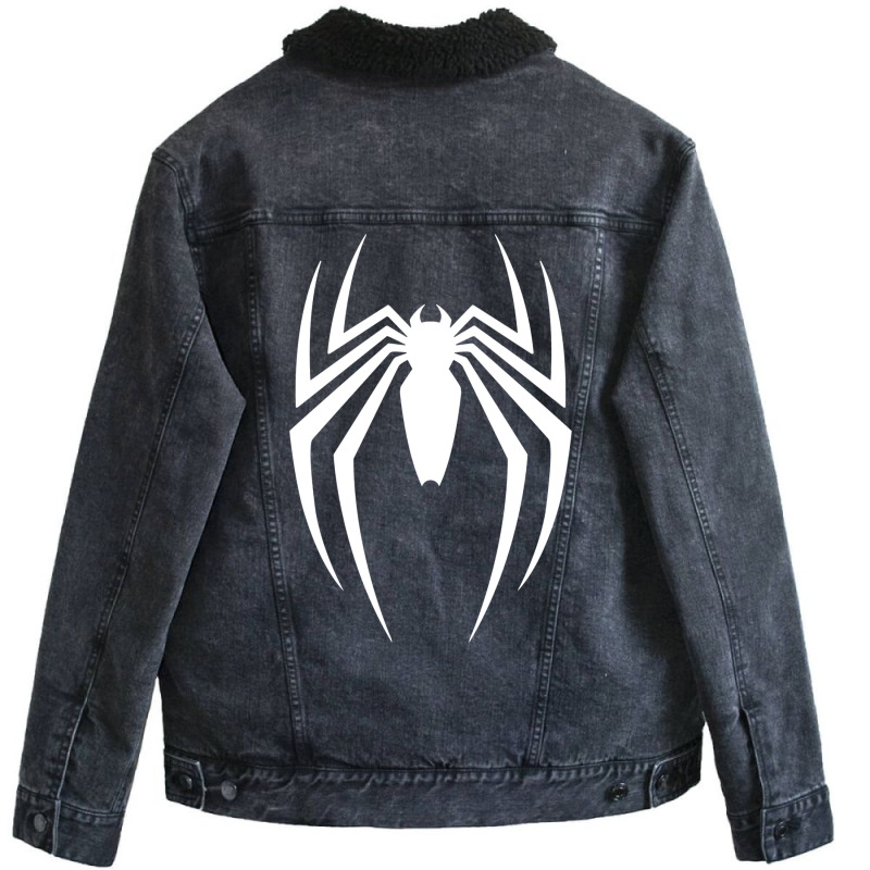 Spider Classic Unisex Sherpa-Lined Denim Jacket by zealotperkkao | Artistshot