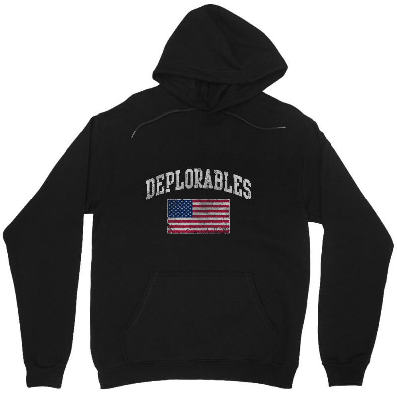 Patriotic Deplorables Flag Unisex Hoodie by mrbigzeroht | Artistshot