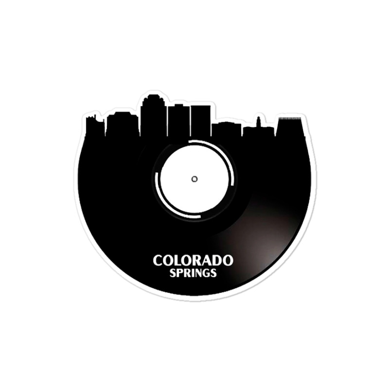 Colorado Springs Vinyl Sticker | Artistshot