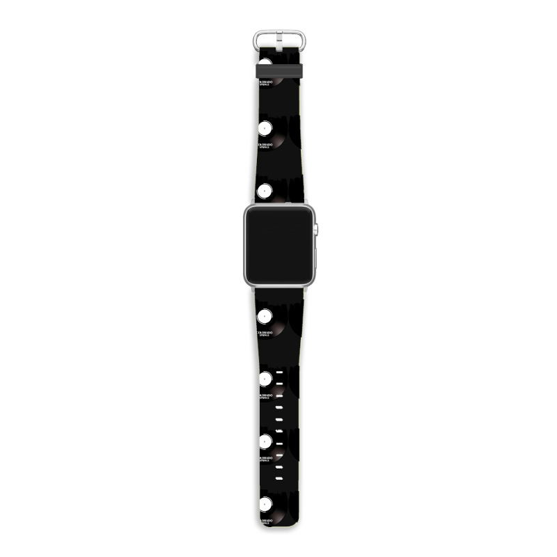 Colorado Springs Vinyl Apple Watch Band | Artistshot