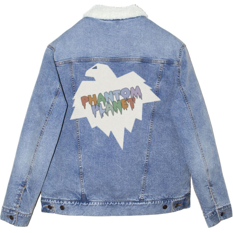 Phantom Planet Unisex Sherpa-Lined Denim Jacket by humekyesliet | Artistshot