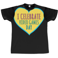 National Video Games Day Graphic T-shirt | Artistshot