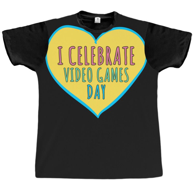 National Video Games Day Graphic T-shirt | Artistshot