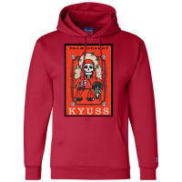 Kyuss   Vintage Print Life And Death Music Poster Champion Hoodie | Artistshot