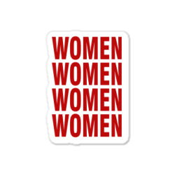 Women Women Women Women Sticker Designed By Waroenk Design