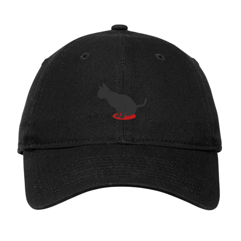 Black Cat-j7pao Adjustable Cap by Binzdodi | Artistshot