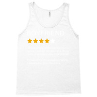 Funny Boyfriend Review 4 Star Rating Boyfriend Tank Top | Artistshot