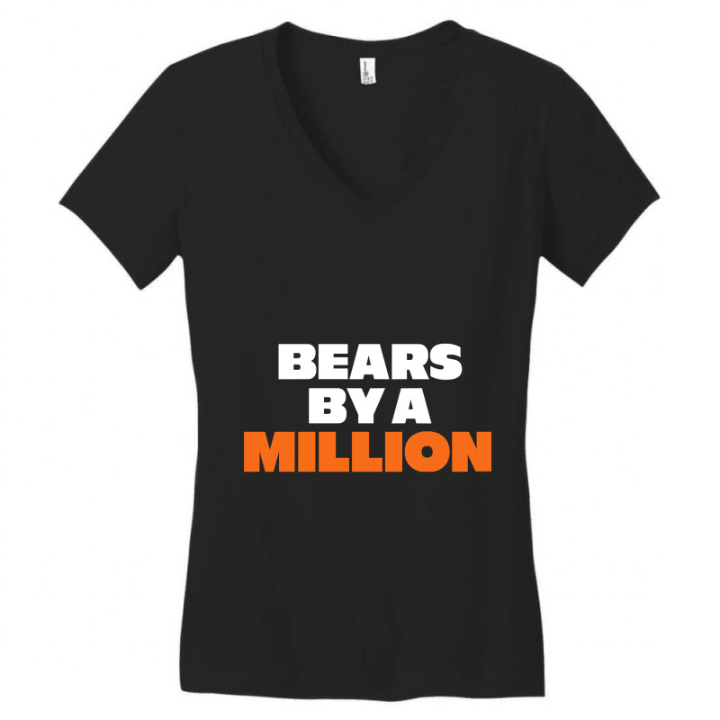 Bears By A Million Women's V-Neck T-Shirt by fumbledeafness270 | Artistshot