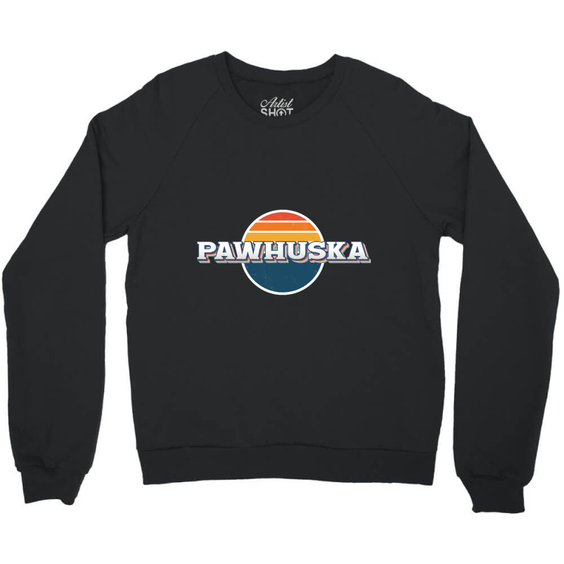 Pawhuska Horse City Crewneck Sweatshirt | Artistshot