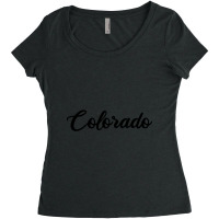 Colorado Us State - Places America Women's Triblend Scoop T-shirt | Artistshot