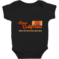 Aspen, California Baby Bodysuit | Artistshot