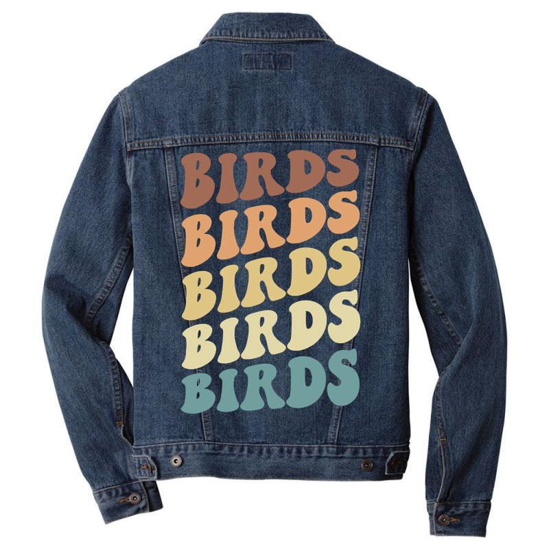 Birds Men Denim Jacket | Artistshot