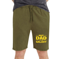 Best Dad In The Galaxy Vintage Short | Artistshot